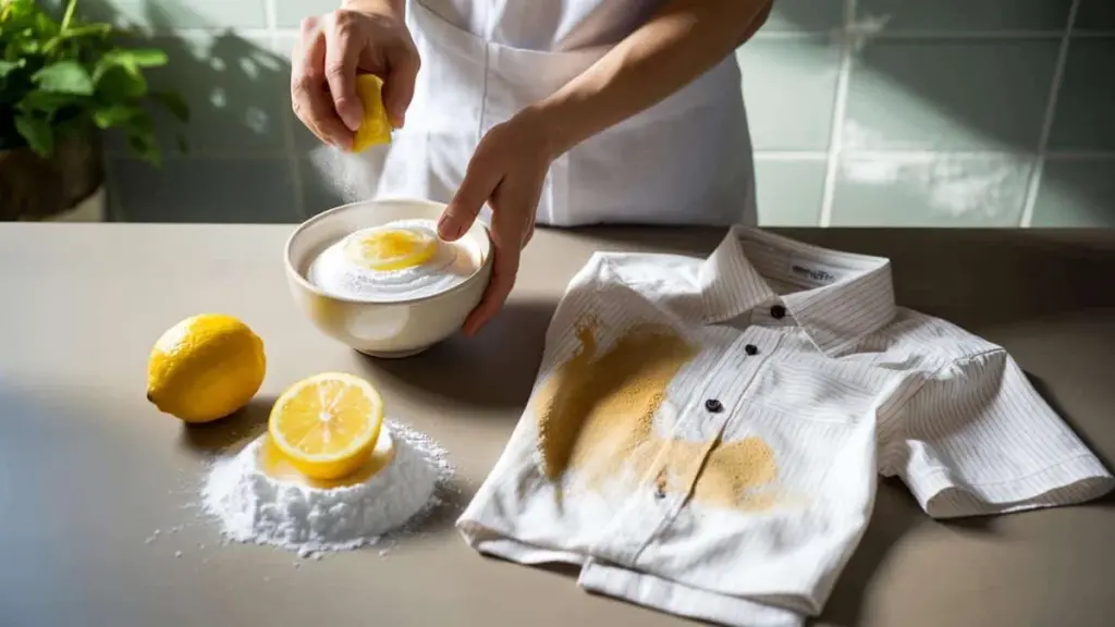 Cette vieille méthode au bicarbonate et citron élimine même les taches tenaces pour presque rien